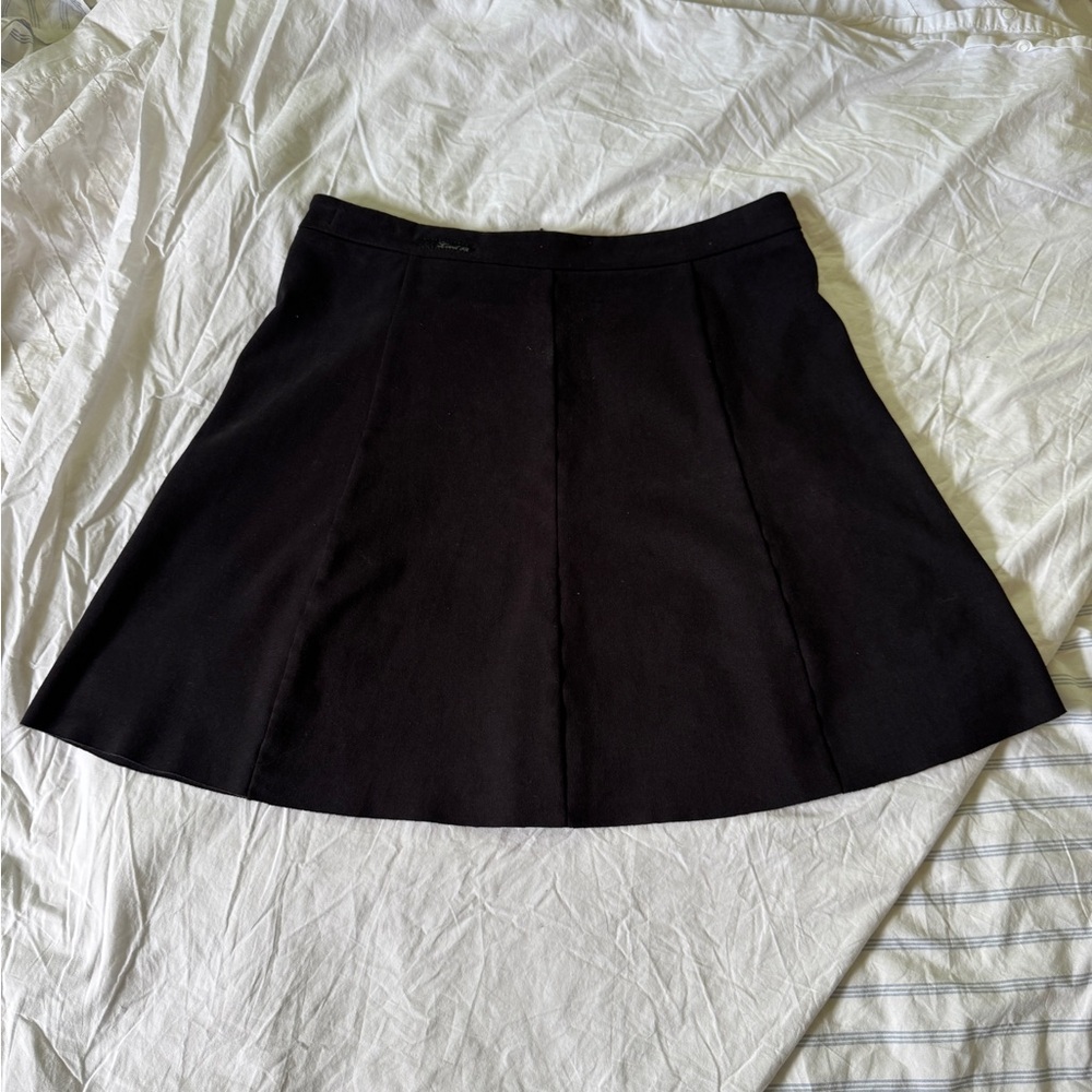 Level 99 Classic Black A-Line Skirt